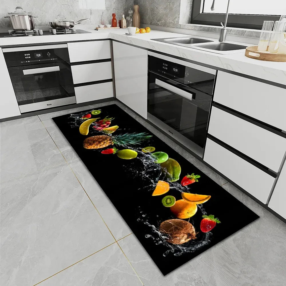 tapis de cuisine fruit