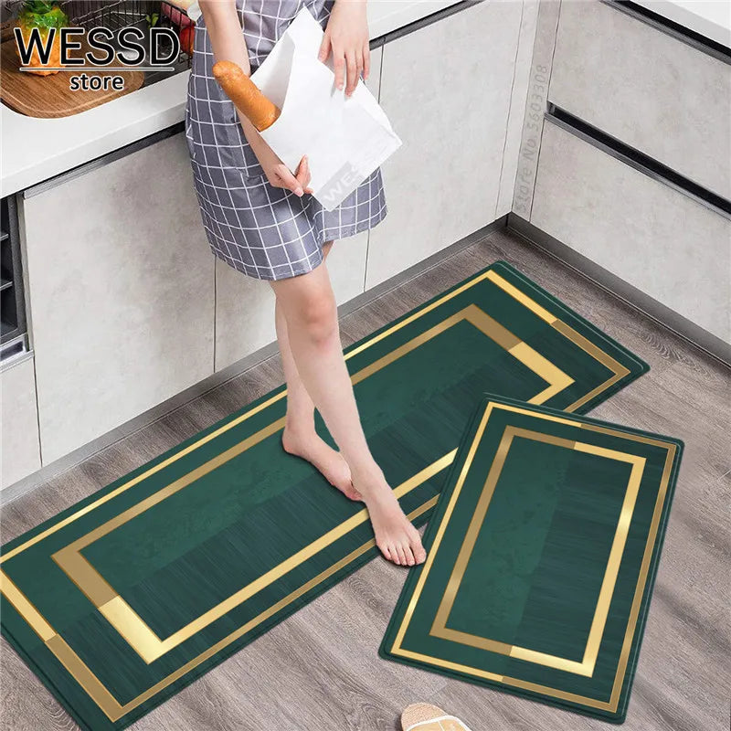 Tapis de cuisine chic