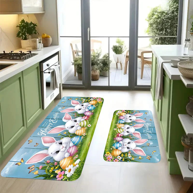 tapis de cuisine lapin