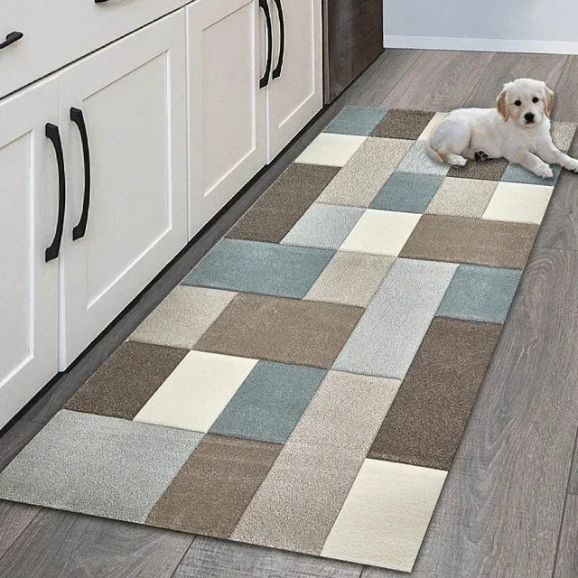 tapis de cuisine gris anthracite