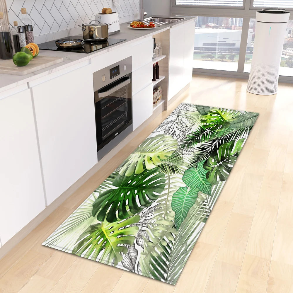 tapis de cuisine exotique