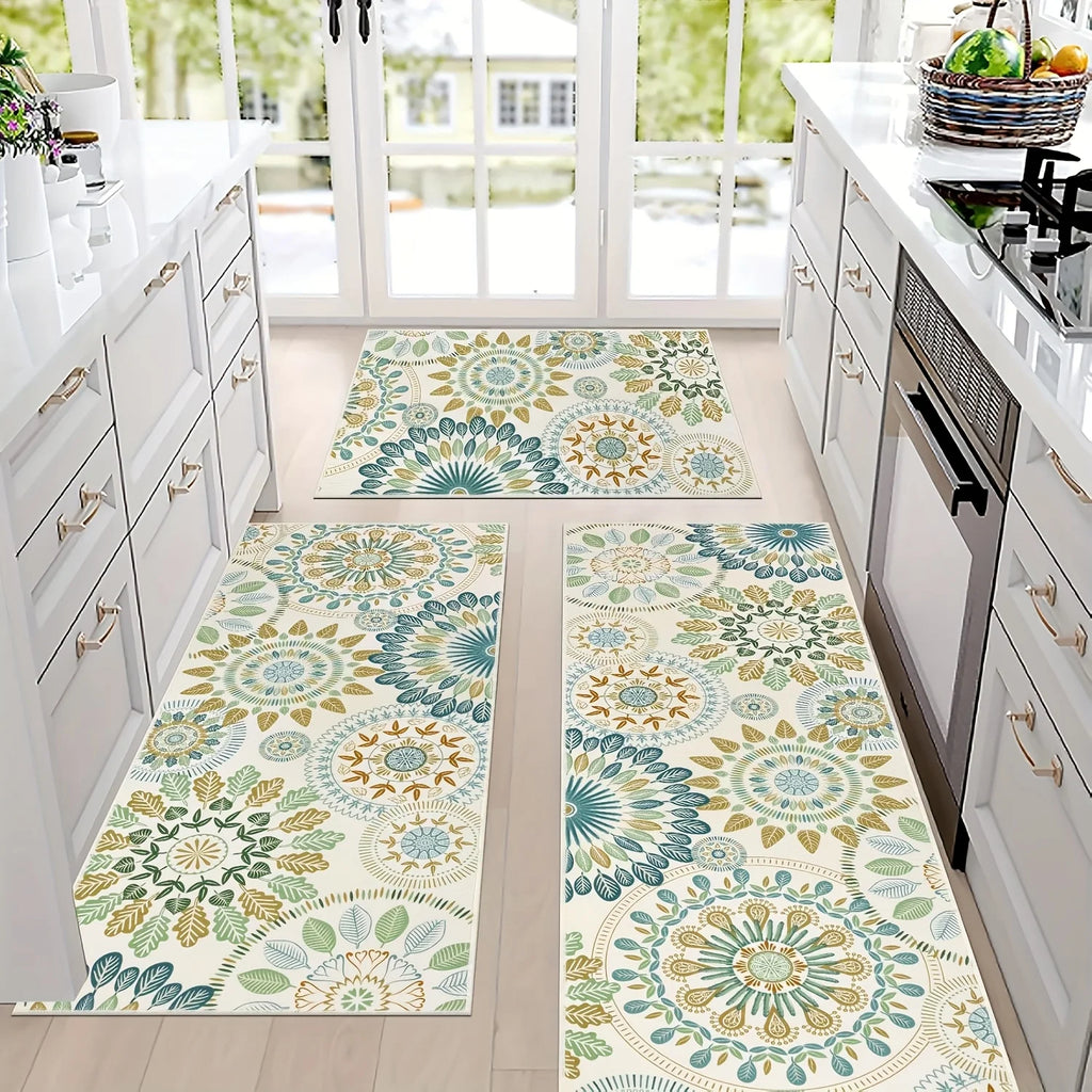 tapis de cuisine bohême