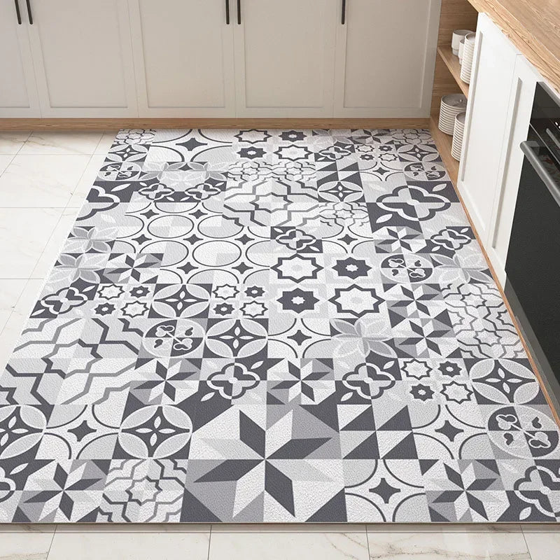 Tapis de cuisine carre