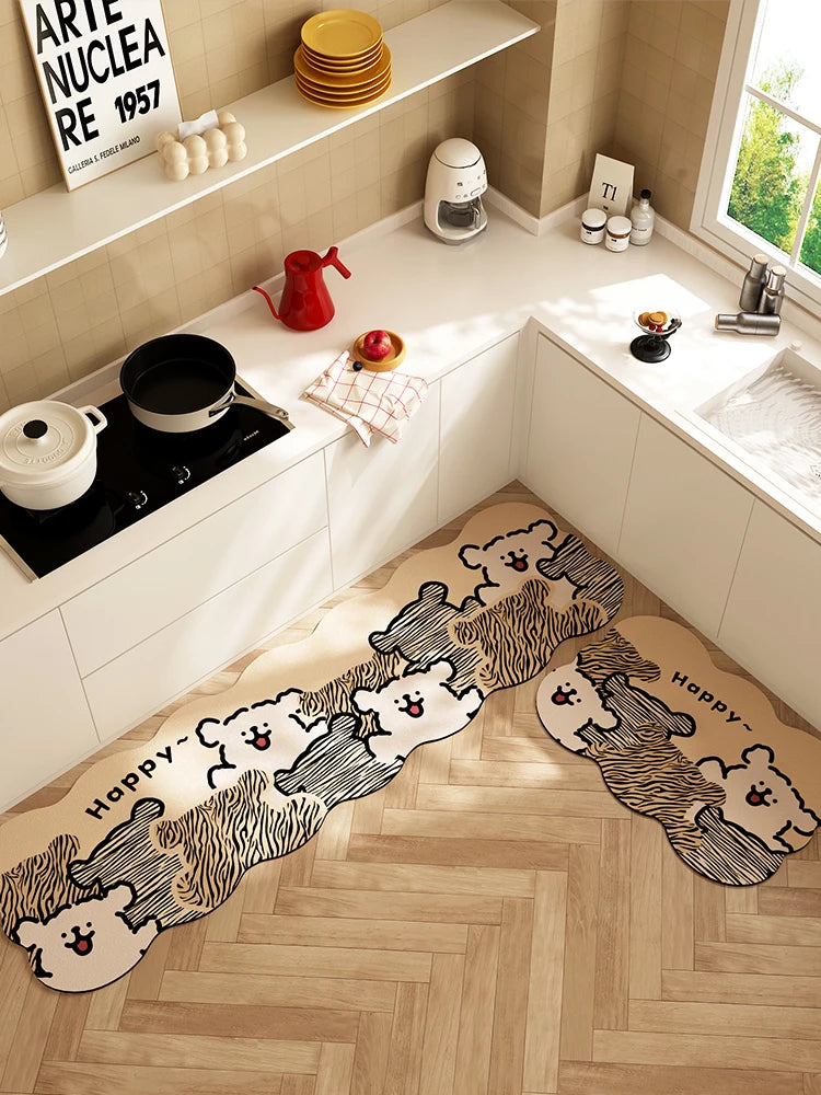 tapis de cuisine chien