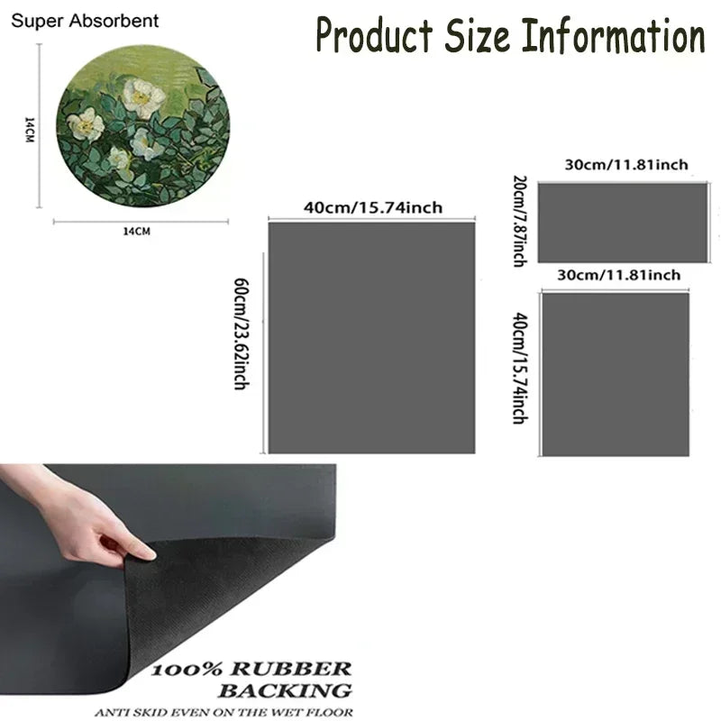 mini tapis de cuisine