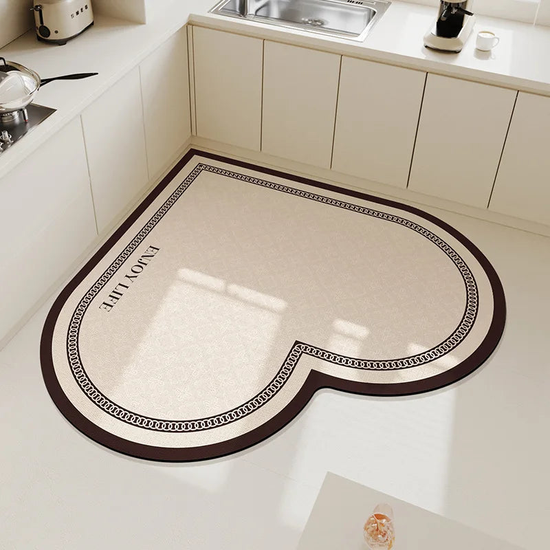 Tapis de cuisine d angle