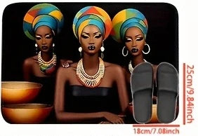 tapis de cuisine african