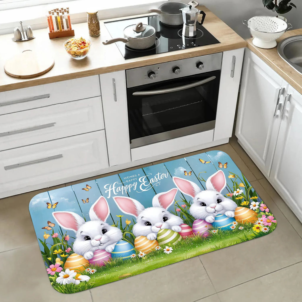 tapis de cuisine lapin
