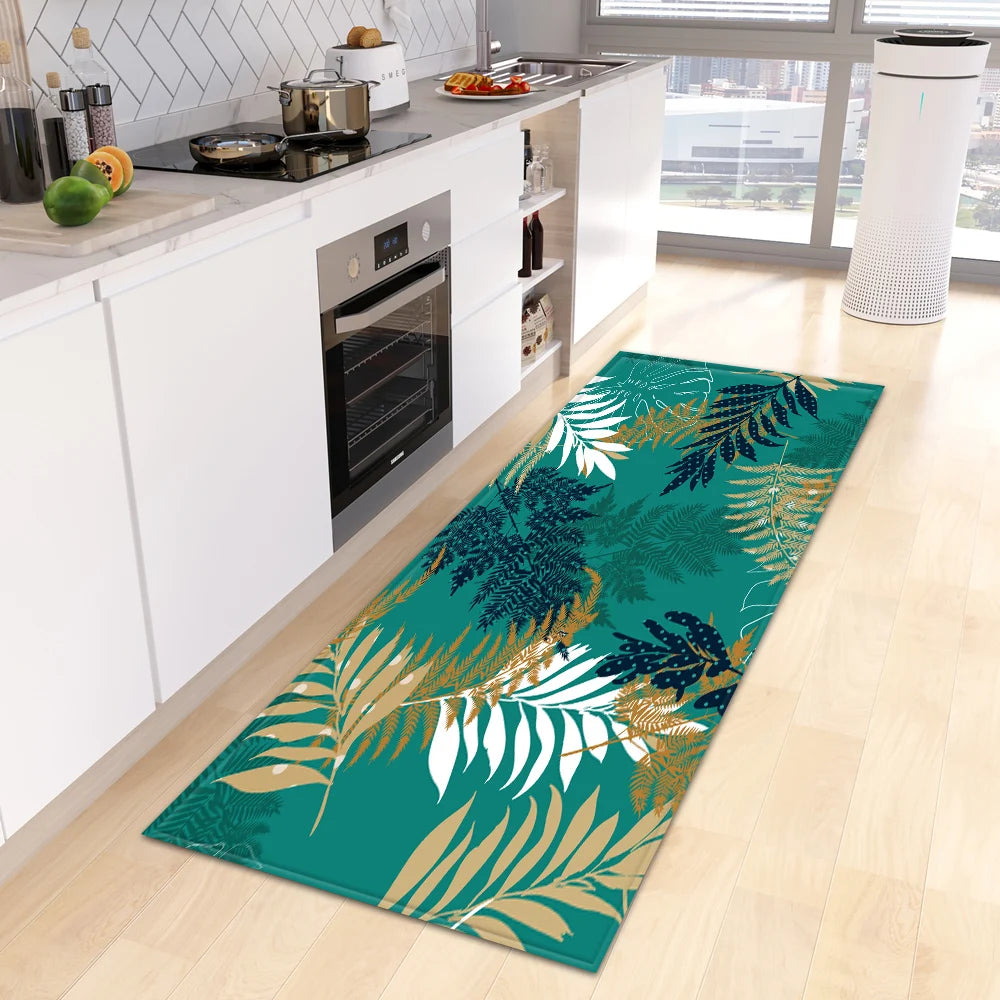 tapis de cuisine exotique