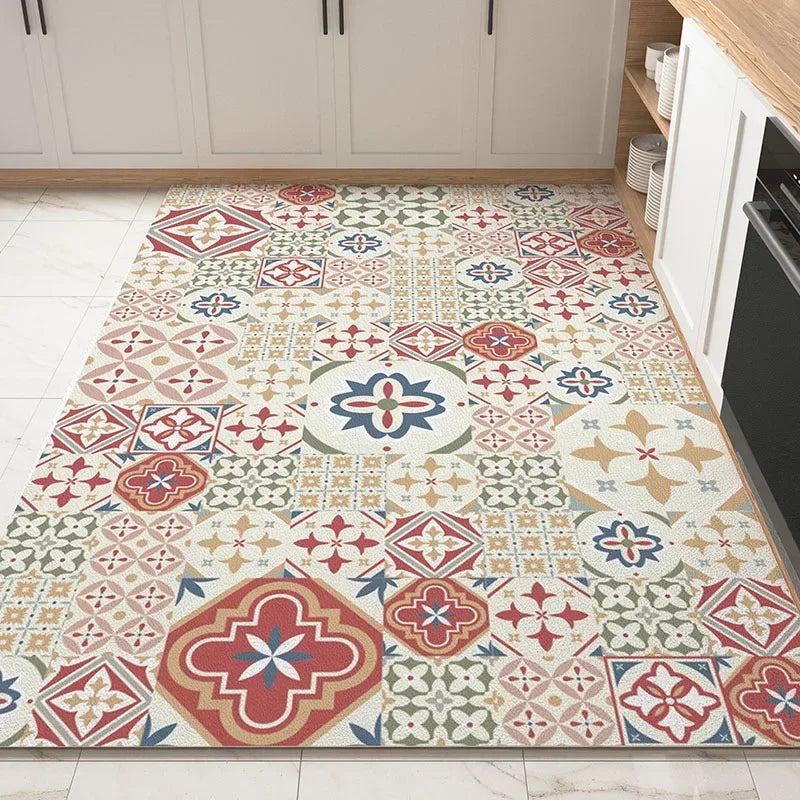 Tapis de cuisine carre