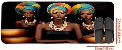 tapis de cuisine african
