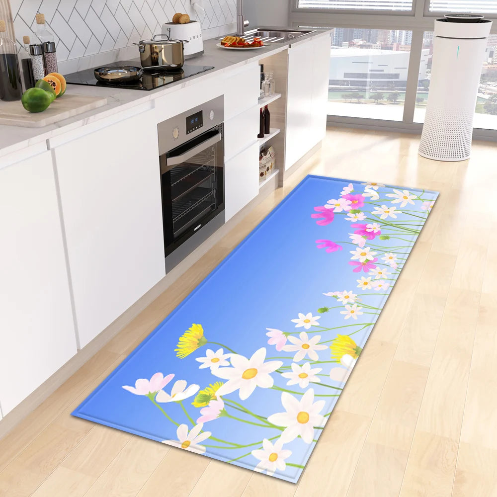 tapis de cuisine exotique