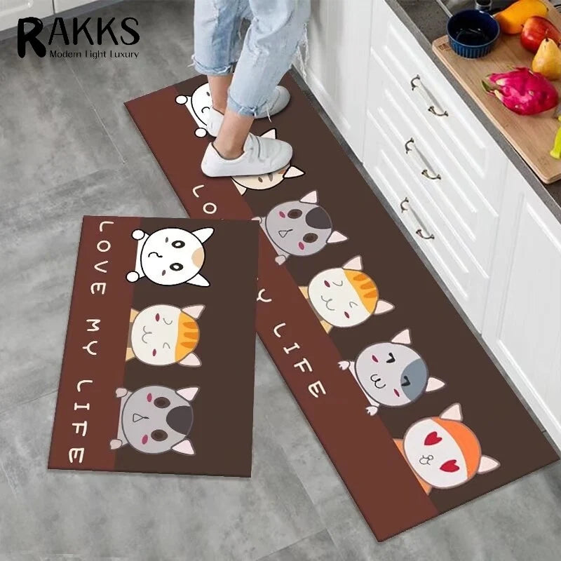 Tapis de cuisine diatomite