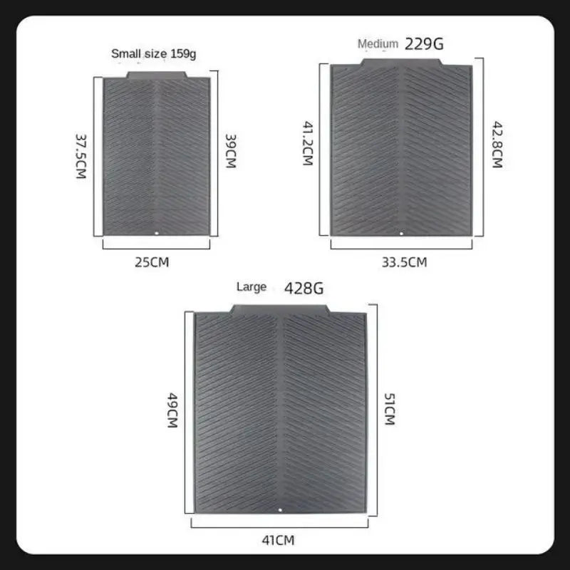 Tapis de cuisine en silicone
