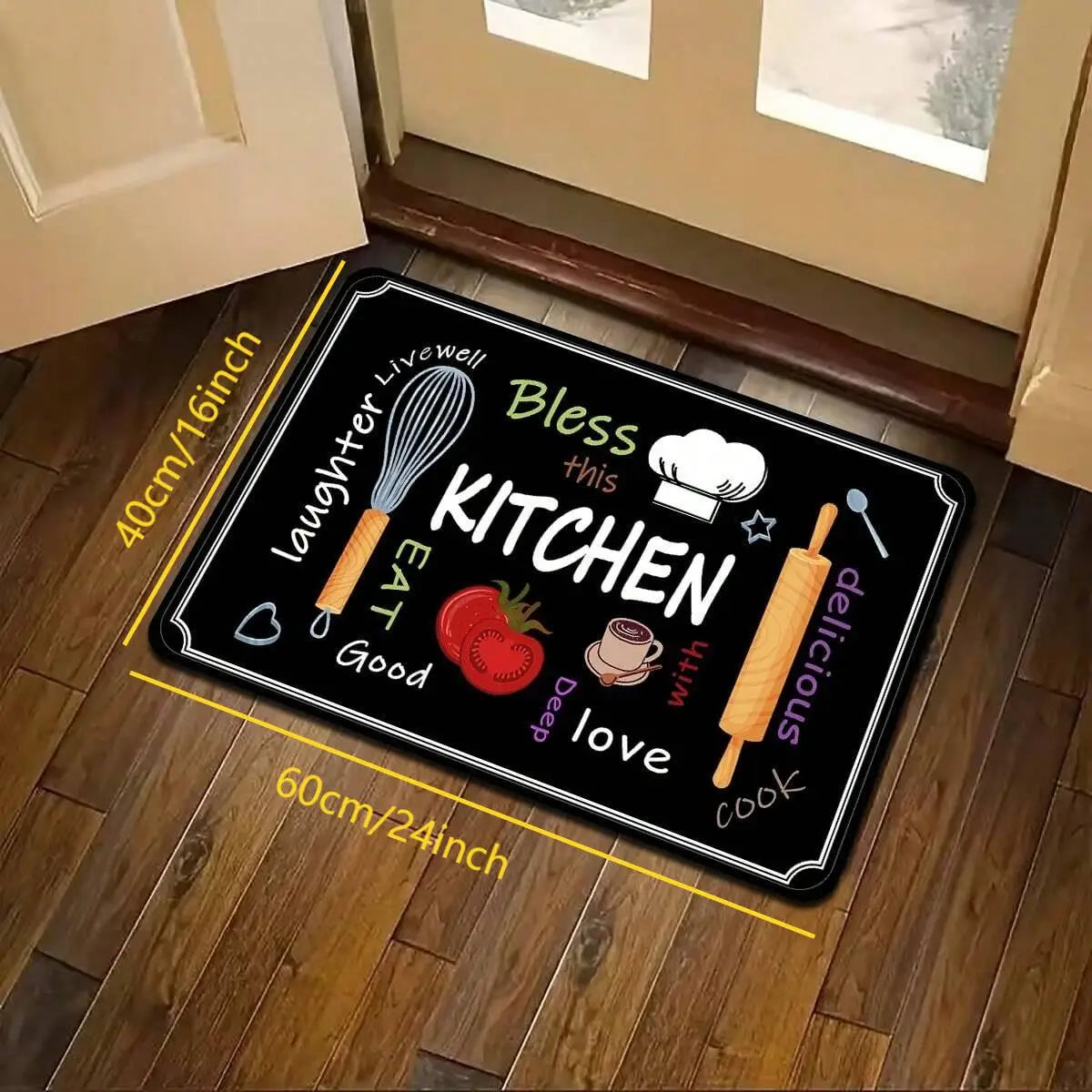 tapis de cuisine caoutchouté
