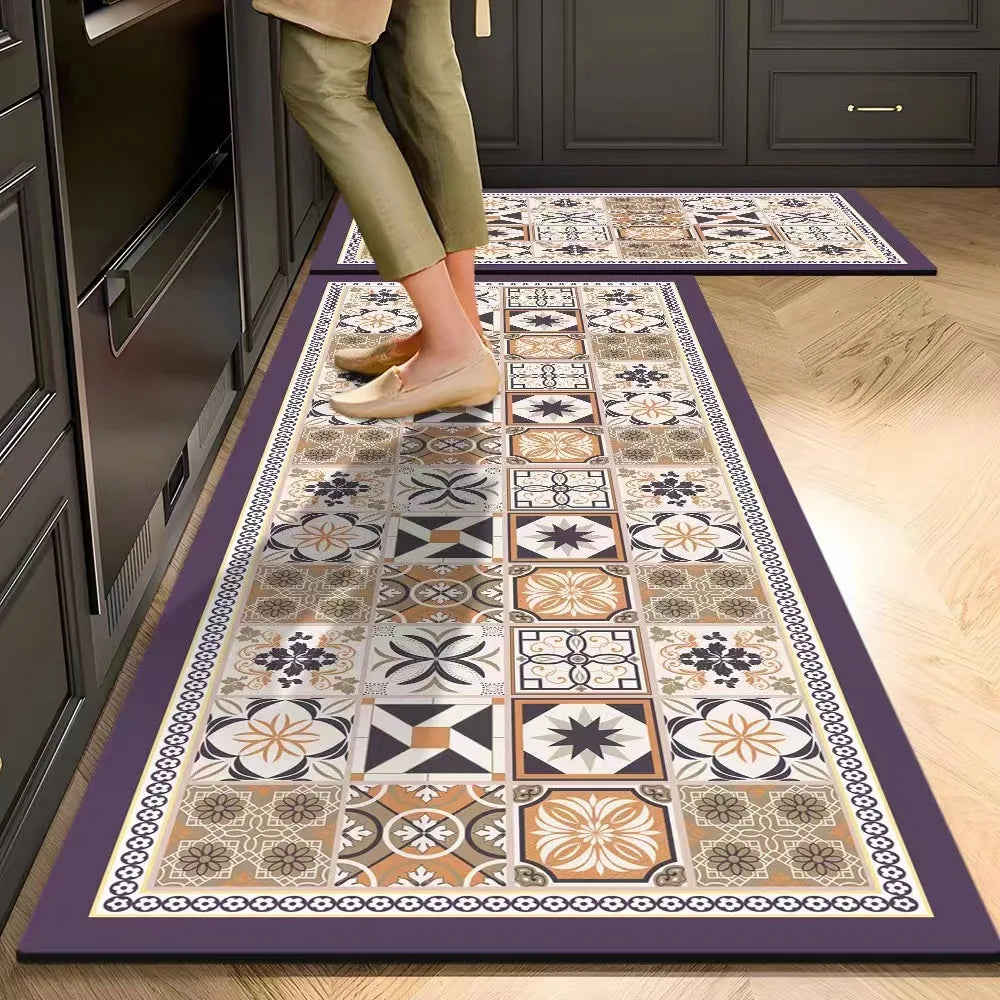 Tapis de cuisine vintage