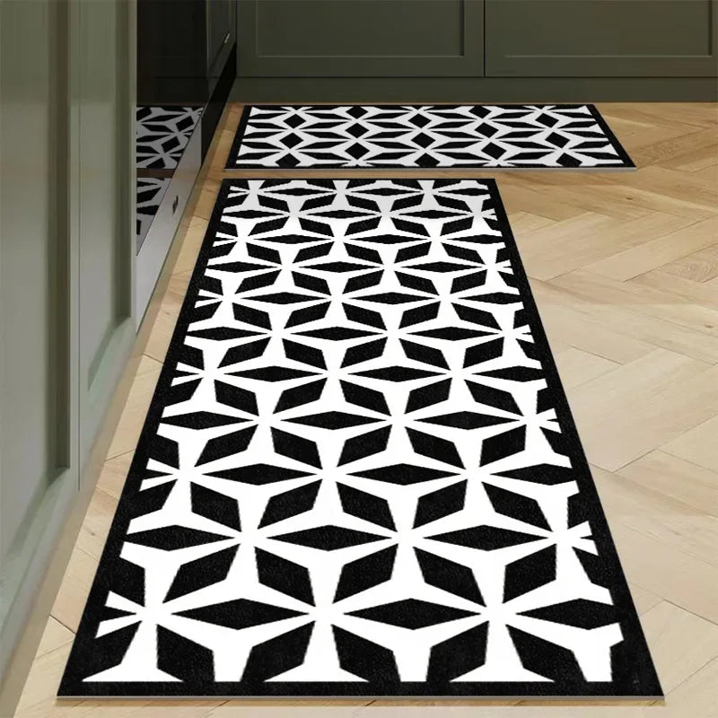 tapis de cuisine chic contemporain