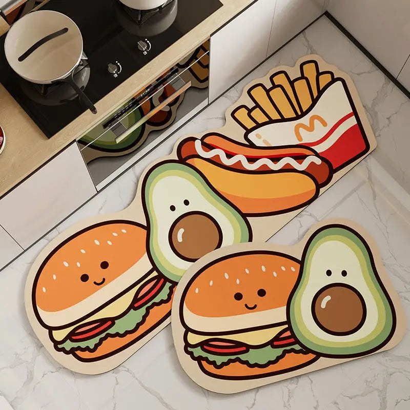  tapis de sol cuisine design