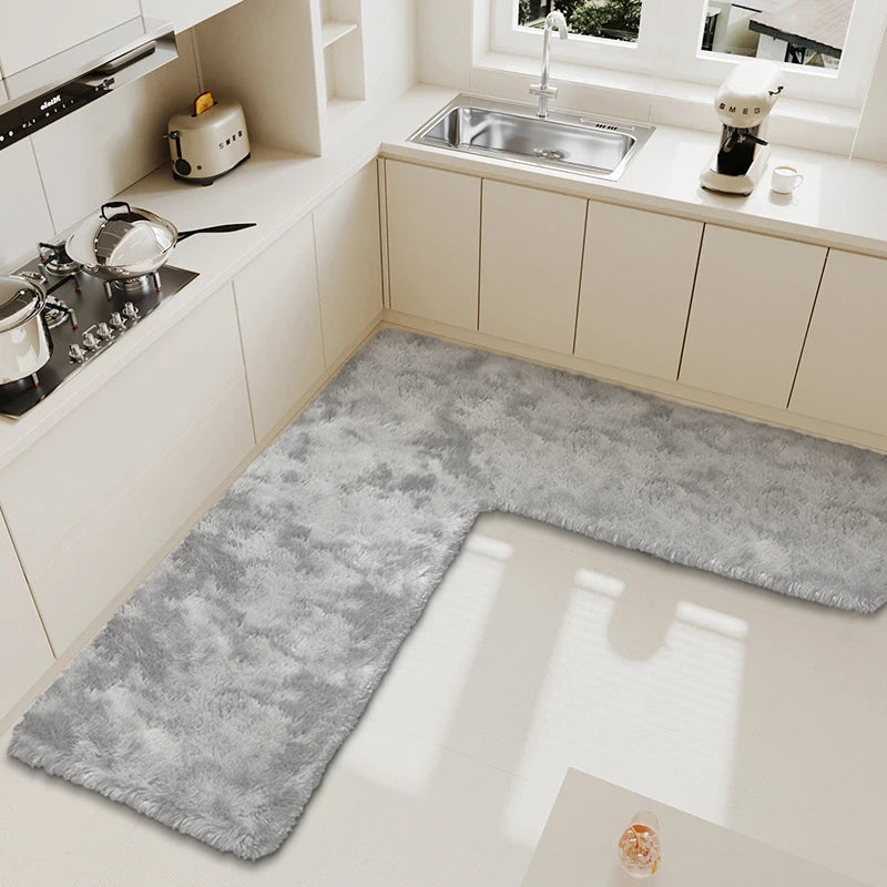 tapis de cuisine beton