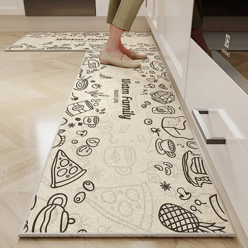 tapis de cuisine 120x50cm