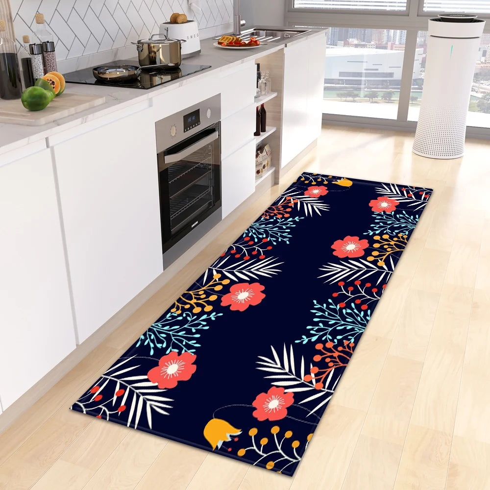 tapis de cuisine exotique