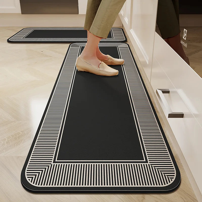 tapis de cuisine en fibre