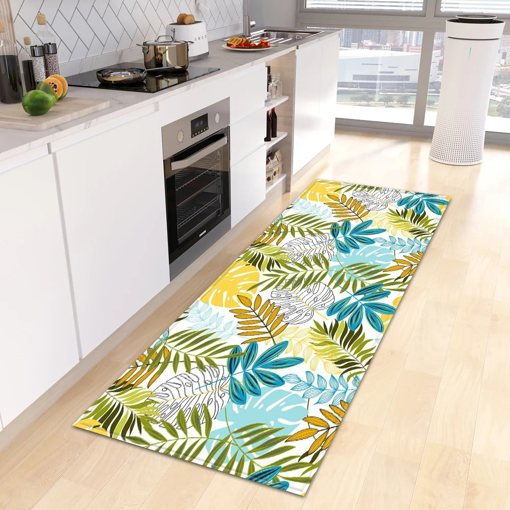 tapis de cuisine exotique