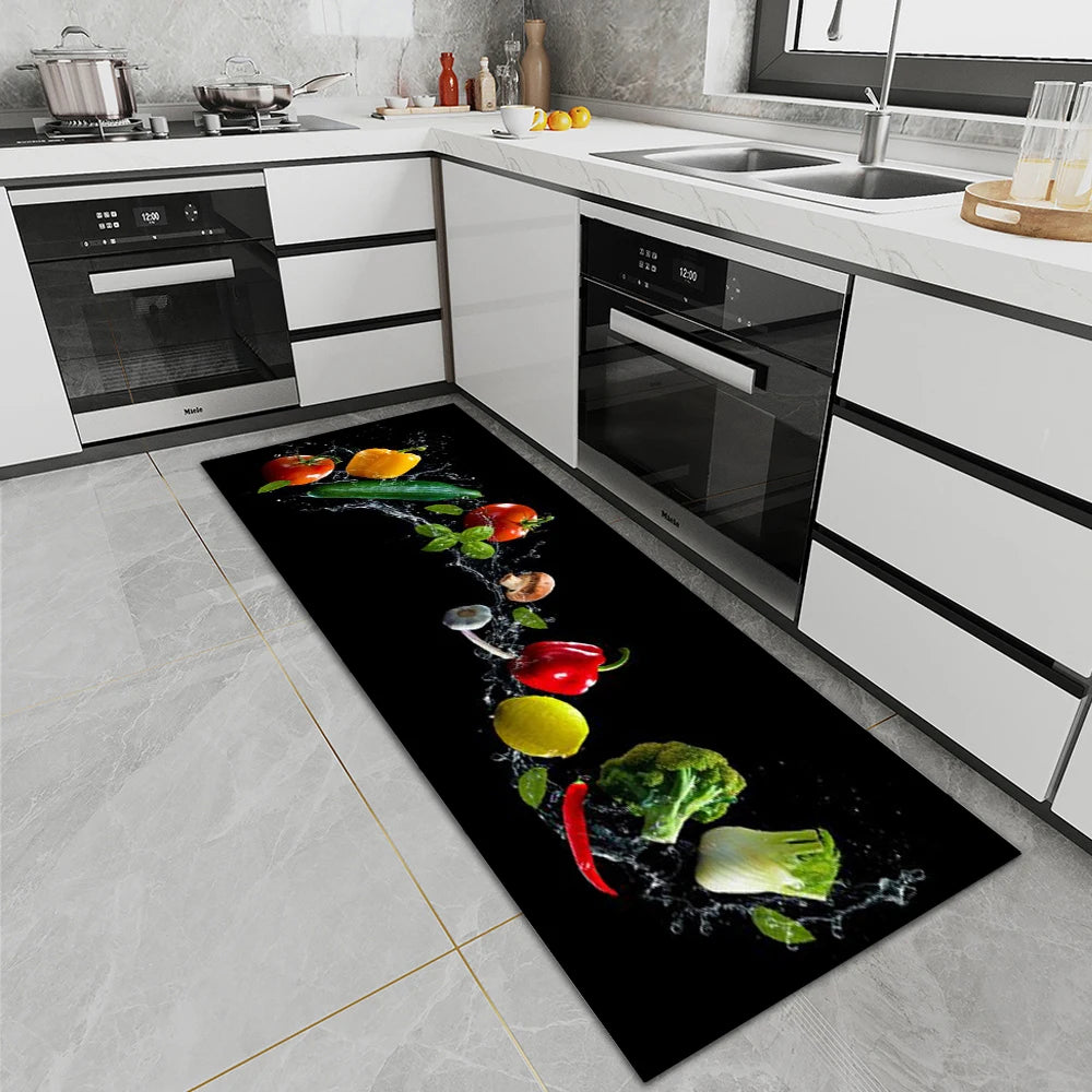 tapis de cuisine fruit