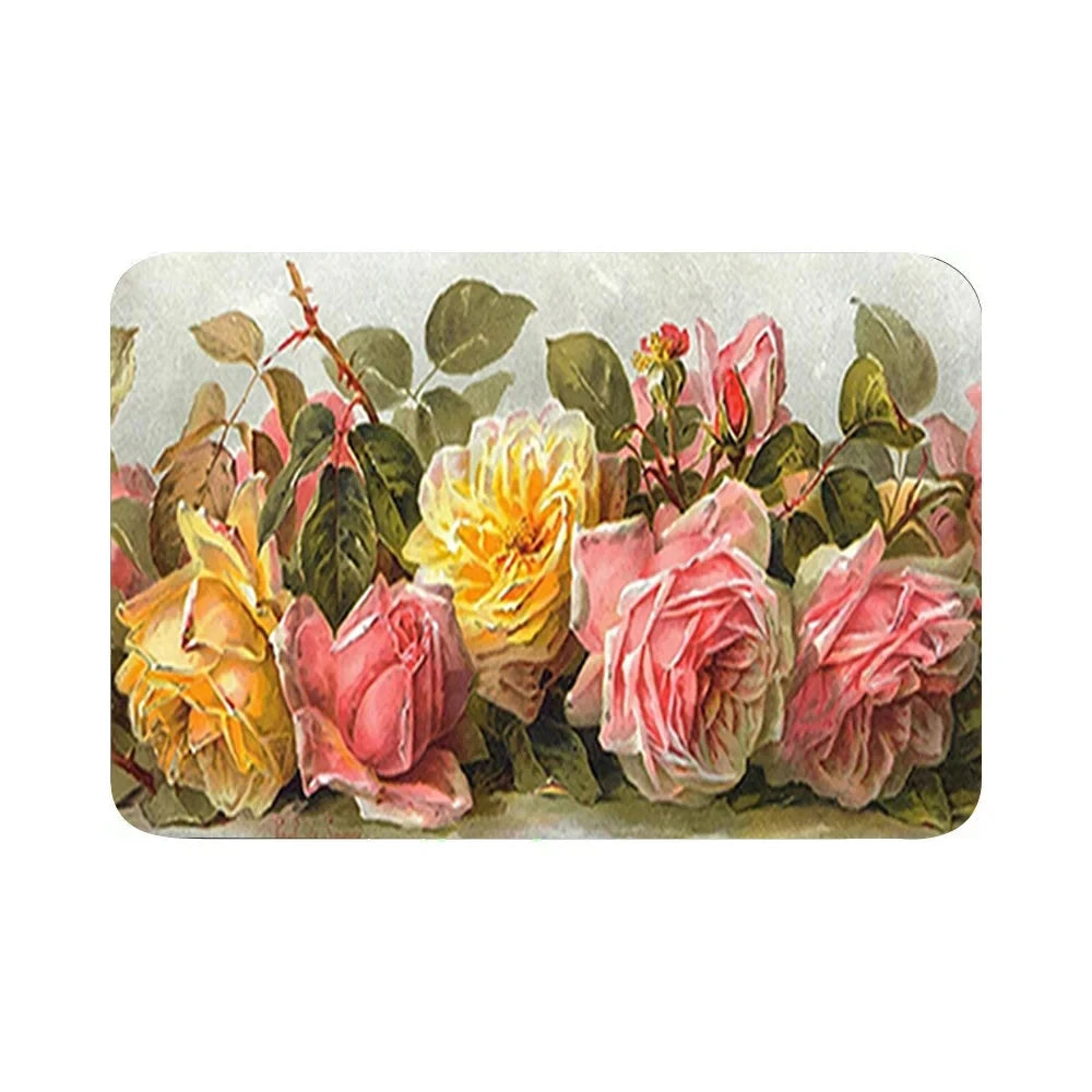 Tapis de cuisine imprimé