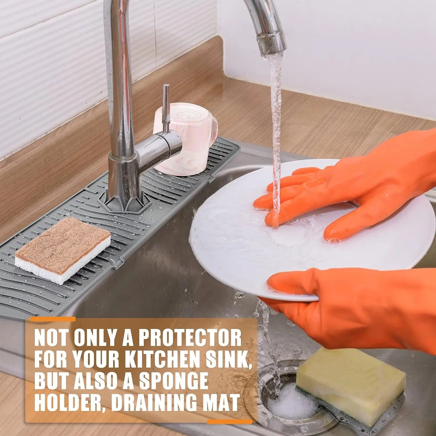 tapis robinet de cuisine