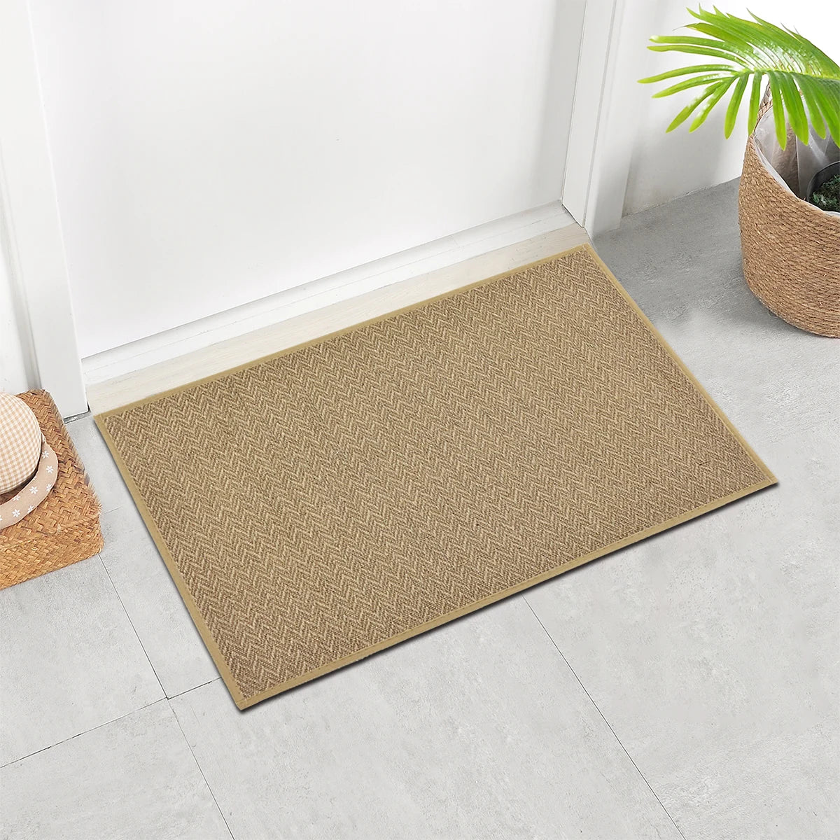Tapis de cuisine en jute