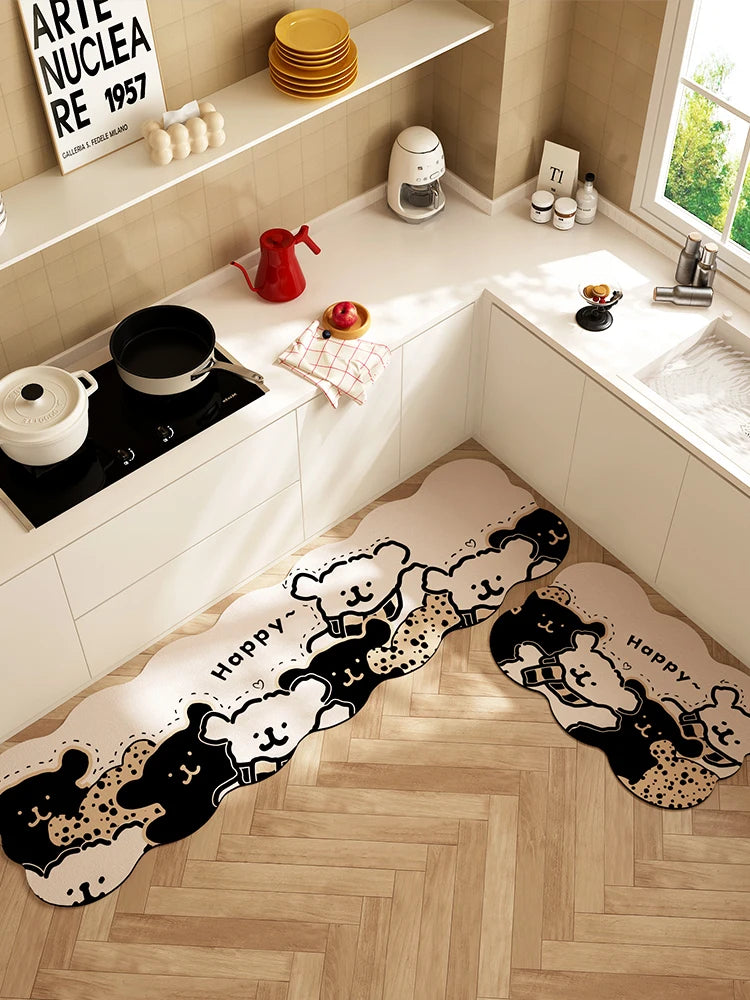 tapis de cuisine chien
