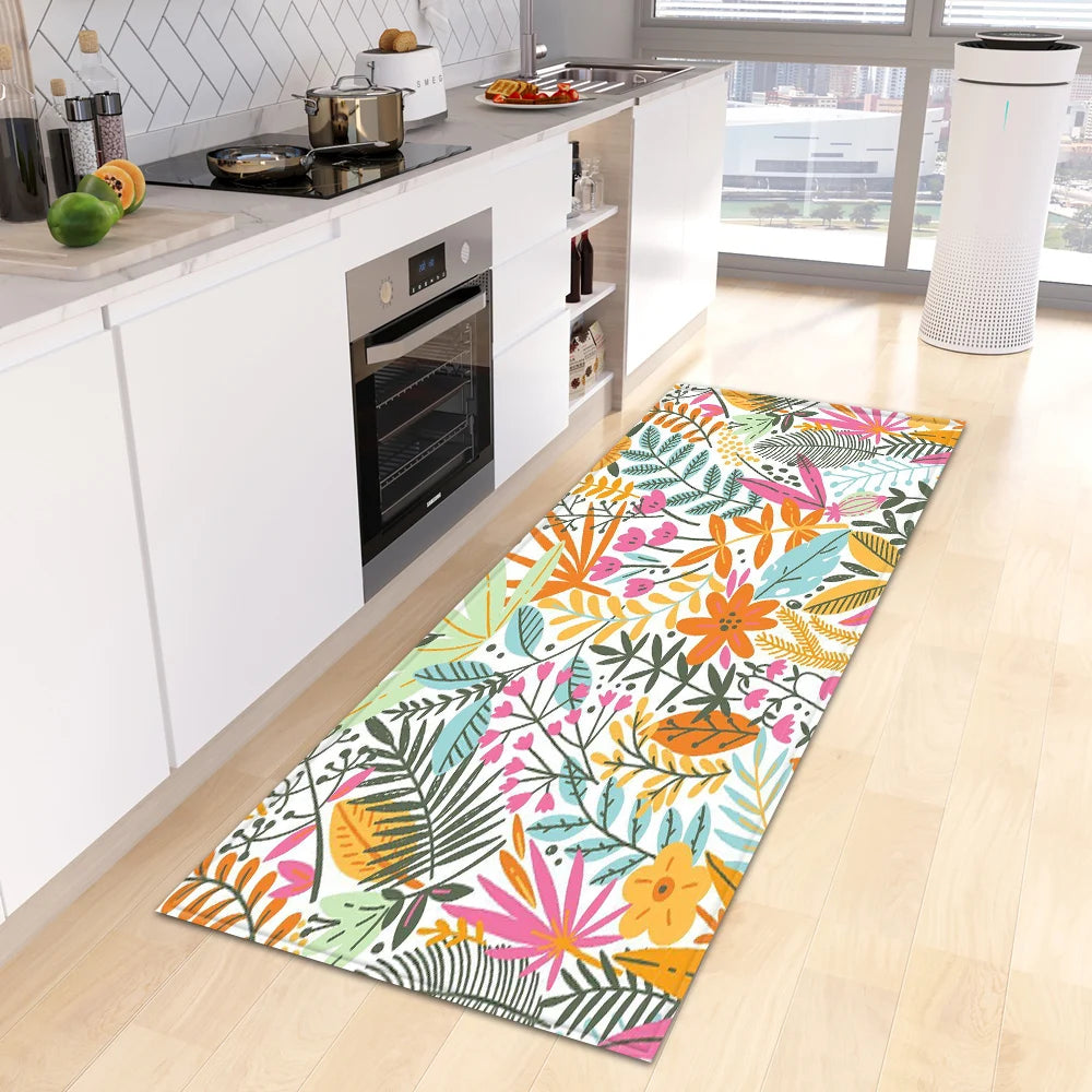 tapis de cuisine exotique