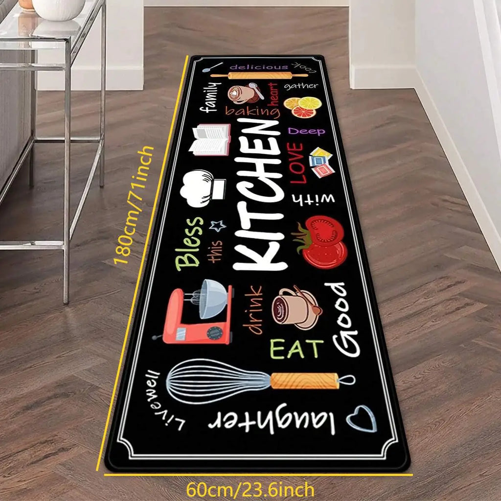tapis de cuisine caoutchouté