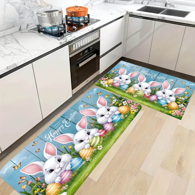 tapis de cuisine lapin