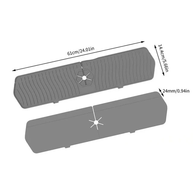 tapis robinet de cuisine