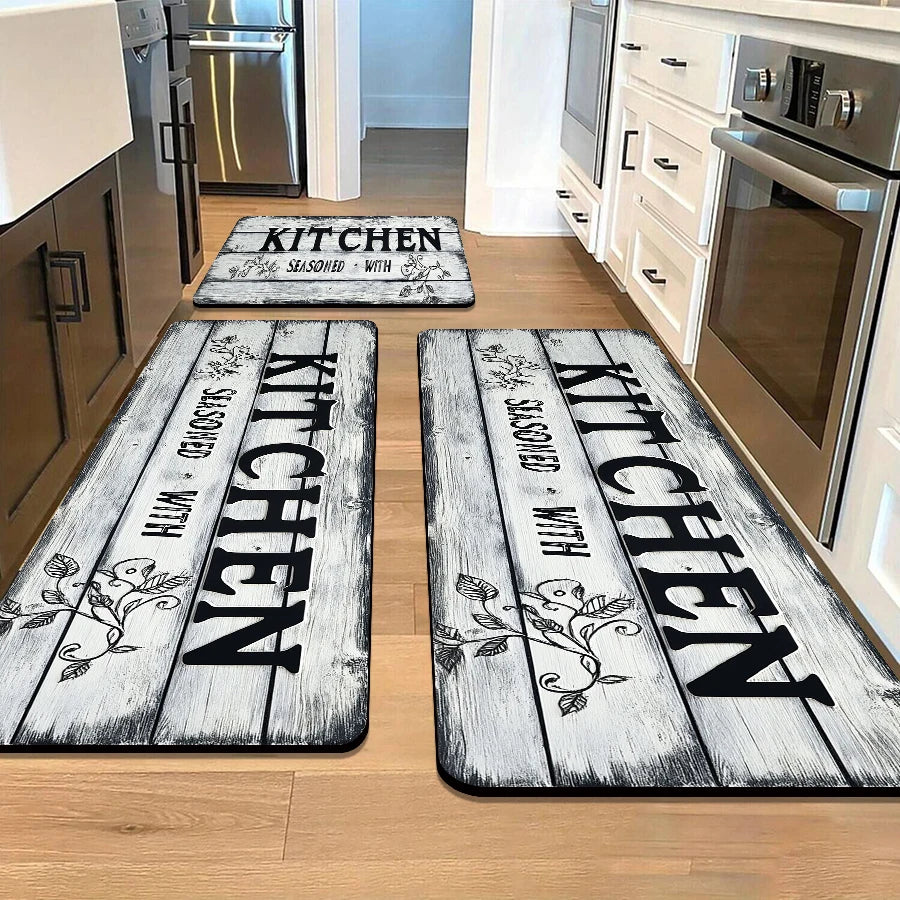 tapis de cuisine au sèche linge
