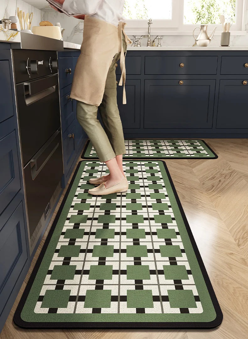 tapis de cuisine thé