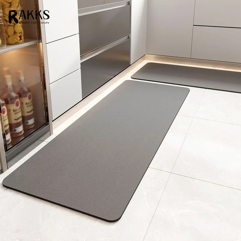 Tapis de cuisine diatomite