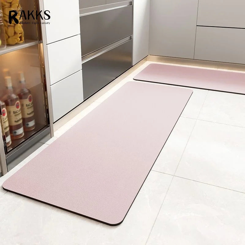 Tapis de cuisine diatomite