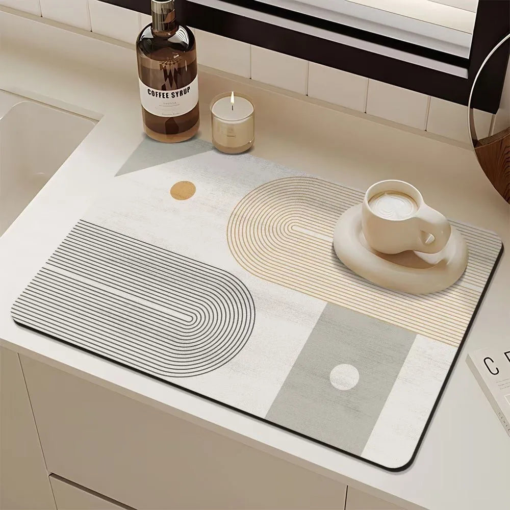 Tapis de cuisine plan de travail