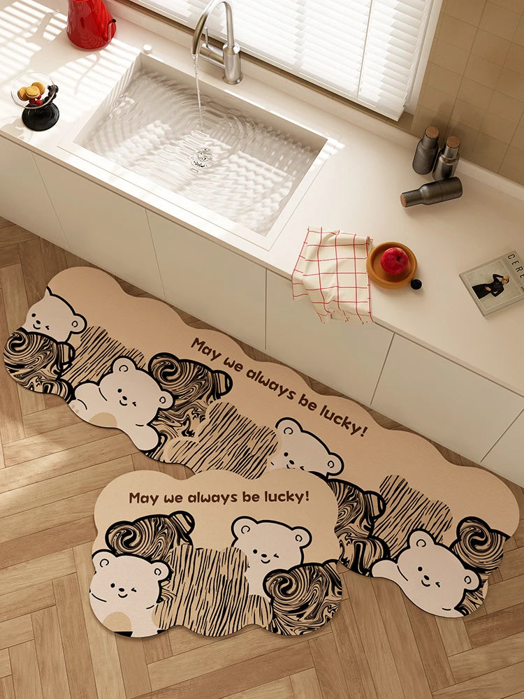 tapis de cuisine chien