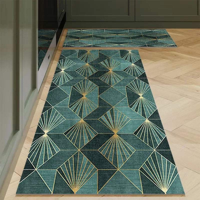 tapis de cuisine chic contemporain