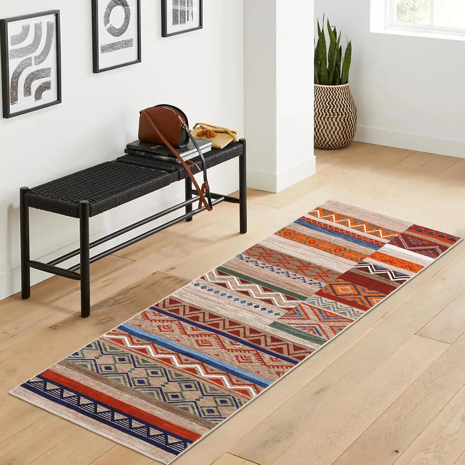 Tapis de cuisine taupe