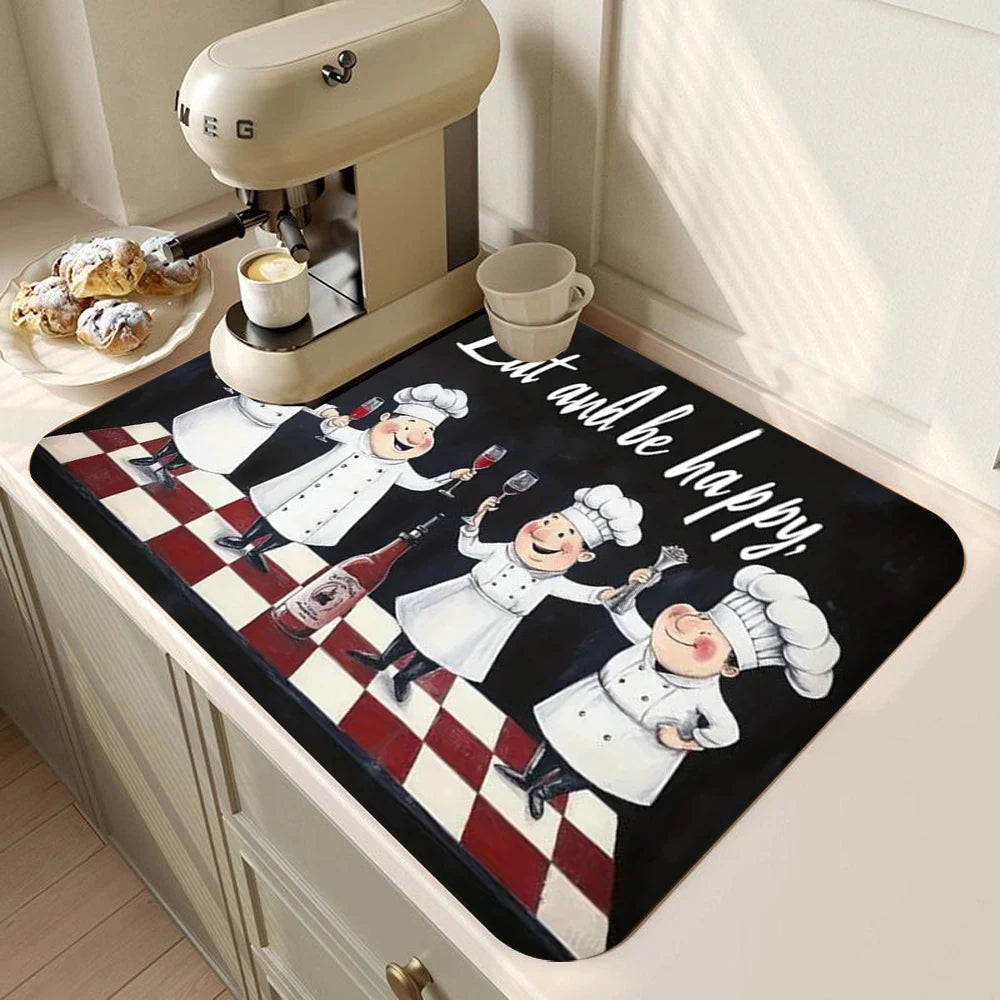 mini tapis de cuisine