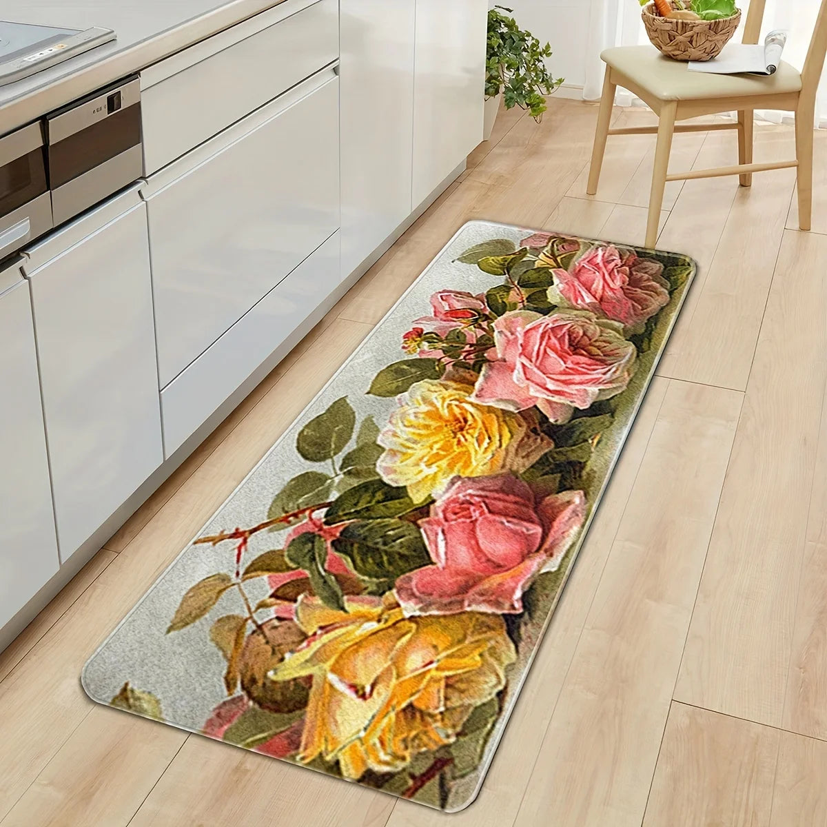 Tapis de cuisine imprimé