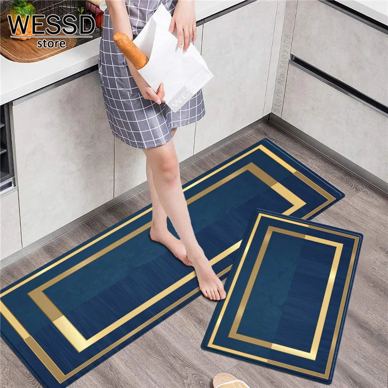 Tapis de cuisine chic