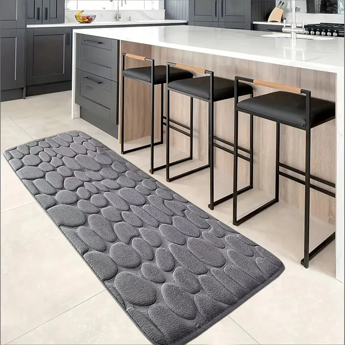 tapis de cuisine facon éponge