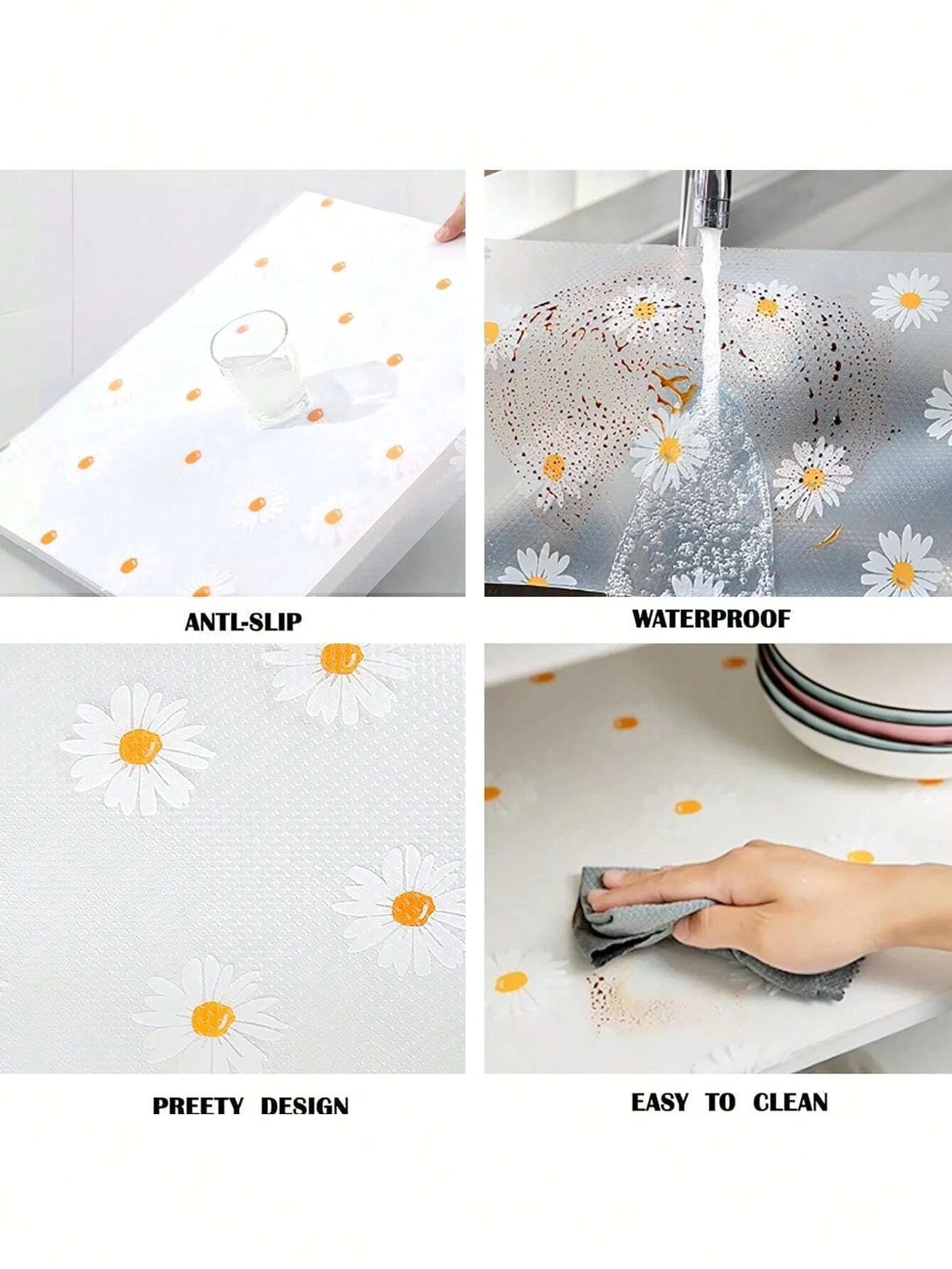 Tapis fond de tiroir cuisine