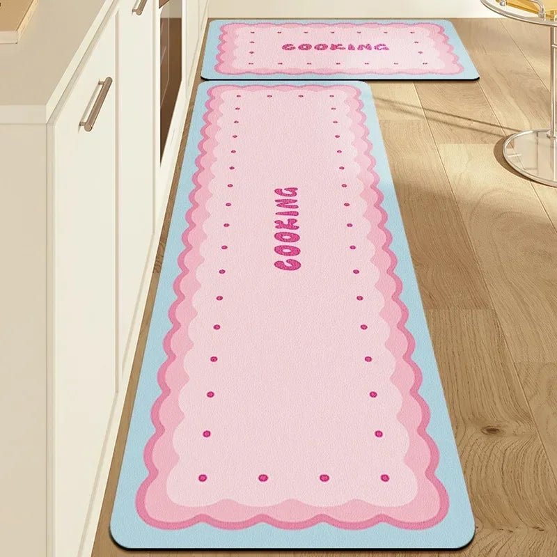 tapis de cuisine cupcake